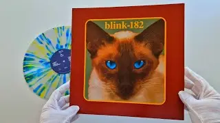 Blink 182 Coloured Vinyl Cheshire Cat Splatter - Quicklook Unboxing