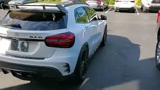 Adding Subwoofer to Mercedes Benz GLA45 AMG, DIY Amp install & Wiring Big Bass from Kicker & Audison