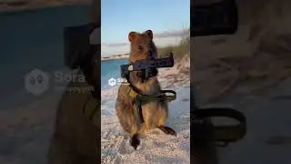 quokka has a range day #unbelievable