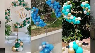 New Round Circle Balloons Stand Balloon Hoop Holder Arch