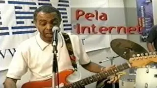Pela Internet - Gilberto Gil lan&ccedil;a ao vivo pela internet, c/ a IBM, em 14 de dezembro de 1996