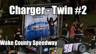 Charger Twin#2 - Zack Brown #88 takes Victory Lane avoids Carnage and Mayhem  - Wake County Speedway