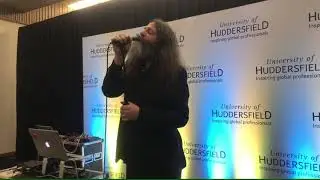 Pat Fulgoni performs at launch of Kirklees Music Development Group 