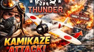 I battled in war thunder KAMIKAZI STYLE!
