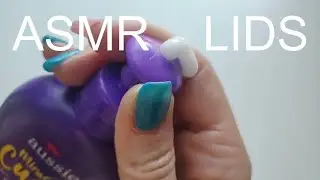 #video ASMR 30 second makeup lids for tingles (RELAXING) 🧴🙊😘