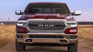 The Ram 1500 eTorque of the 2019 light hybrid pickup truck improves fuel economy.