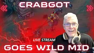 The Crabgot goes Wild Mid ;))  #leagueoflegends  #urgot  #gamerdad  #streamer