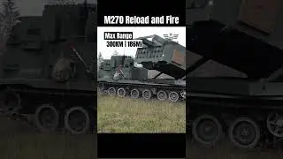 M270 Rocket launcher Reload and Fire #shorts