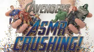 🎬 Marvel Heroes Beads Destruction ASMR | Satisfying Superhero Breakdown @TingleASMRr1 