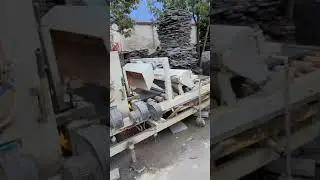 High speed multi burning torches anti-slippery&non-reflective process stone flaming machine