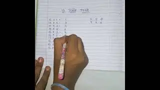 15 Times Table Trick | 15 table trick | math trick | trick to learn tables  #learntable #vedicmthas