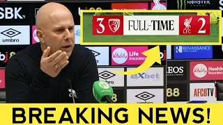 🚨Arne Slot LOSES IT After Liverpool’s NIGHTMARE 3-2 Loss at Bournemouth!