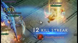 Diablo Immortal - BACK TO MONK! Paragon 240 sneakytashi vs JTISALLBUSINESS