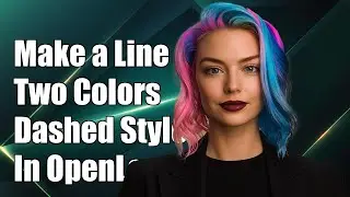How do I make a two-color dashed line style in OpenLayers?