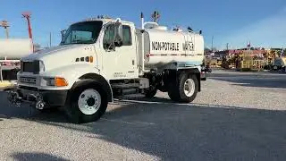 2002 STERLING ACTERRA SINGLE AXLE WATER TRUCK VIN: For Sale