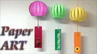 How to make a simple and cute wind chime  | перезвон ветра | рождественские украшения
