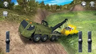 Tow Trucks Offroad Trucker Driving Simulator (by 3D Games Here) Android Gameplay [HD]