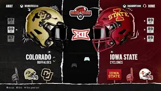 FLoOG CFB Dynasty - S3W13 - #2 Colorado (Heuristics310) vs #5 Iowa State (BigDaddy1888)