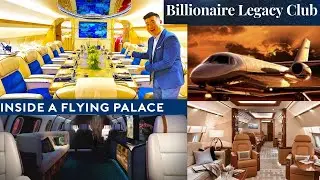 Inside the Most Luxurious Private Jet | A Flying Palace