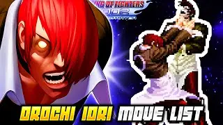 OROCHI IORI MOVE LIST - The King of Fighters 2002 Unlimited Match (KOF2002)