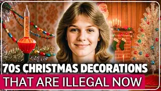 30 Christmas Decorations That Are ILLEGAL NOW but Were Normal in 70s