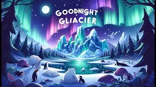 ❄️🌌 Goodnight Glacier: Aurora Dreams in the Arctic | @dreamytaleshub's Bedtime Story