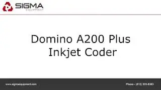 Domino A200 Plus Inkjet Coder