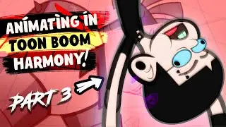 How to ANIMATE in TOON BOOM HARMONY | Tutorial | Part 3