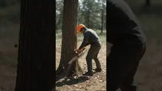 Power Test 💪 | Real Tree Cutting with Chainsaw&rdquo;