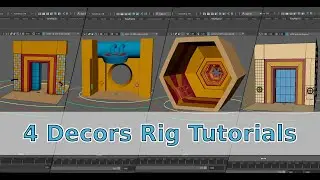 Maya tutorial - props rigging - Decors