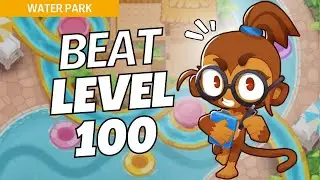 How to Beat Level 100+ (Hard) on Water Park - BTD6 Strategy