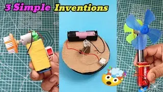 3 Awesome DC Motor Life Hacks|Simple Inventions Ideas|craft