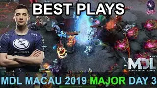 MDL MACAU 2019 BEST PLAYS Day 3 Highlights Dota 2 by Time 2 Dota #dota2 #mdl