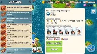 BOOM BEACH &mdash; RMZCH 88/70/118 VS 10 ICES