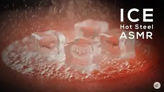 ICE vs Red Hot Steel 🔥 | Ultimate Melting ASMR Satisfaction! #asmr #veo3