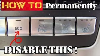 Mercedes SLK (R172) | Delete Auto Start Stop Function