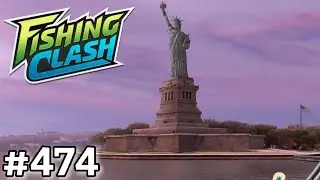 New Fishery! Liberty Island $$$😜 Fishing Clash Gameplay Ep474