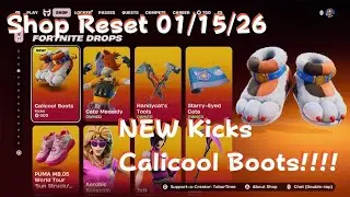NEW Calicool Boots Kicks In The #Fortnite Shop!