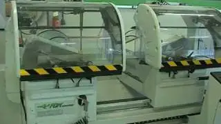 Blitz 60 Aluminum Double Head Saw by Fom Industrie
