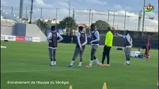 Entra&icirc;nement de l&rsquo;&Eacute;quipe nationale du S&eacute;n&eacute;gal aujourd&rsquo;hui 🇸🇳 | Pr&eacute;paration CAN 🔥