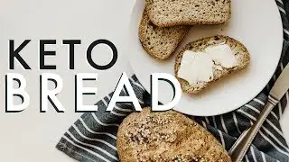 THE BEST KETO BREAD | Perfect for sandwiches, burgers, and more!