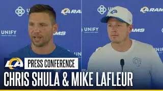 Chris Shula & Mike LaFleur On Rams-Saints Joint Practice, Puka Nacua's Leadership & More