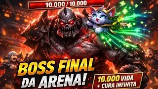 O SION N&Atilde;O CAI! 🛡️ 10k de Vida + Yuumi Cura Infinita (Combo Imortal Arena) #buildexotica