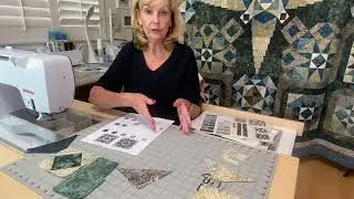 2025 Saturday Sampler Stormy Sea - June Block (Beacon Block) Cutting Instructions