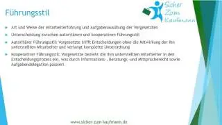 F&uuml;hrungsstil