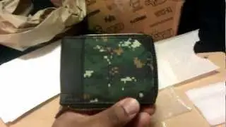 Flud Watches Camo Zip Wallet..... KarmaLoop.com Pick-Up