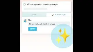 Ping AI Assistant will help you with your tasks