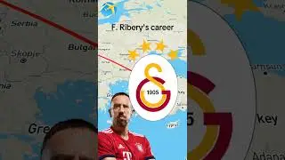 Franck Ribery's career🇫🇷