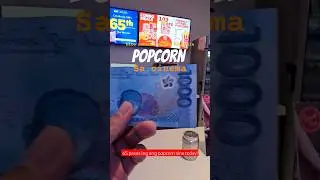 65 pesos na cinema at Popcorn sa SM