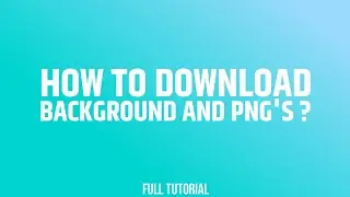 How To Download Background And Png's From GP Link | DHRIYA Graphics | Gplink